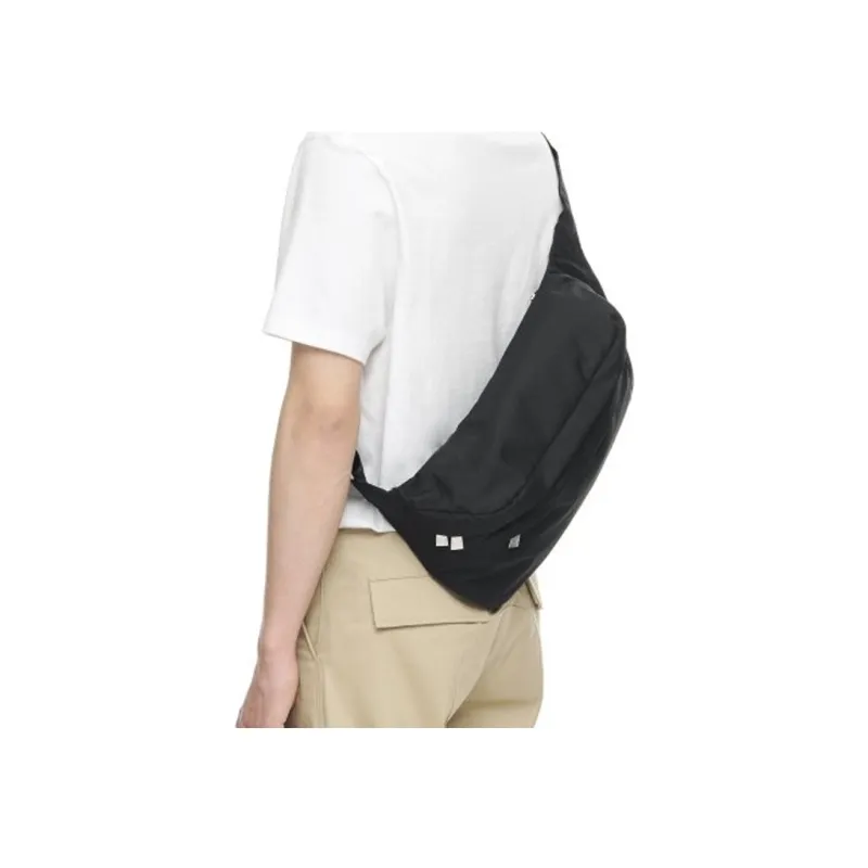 PUMA MAISON KITSUNE Collaboration Polyester Sling Bag Crossbody Bag Fanny Pack Regular Unisex Black-4