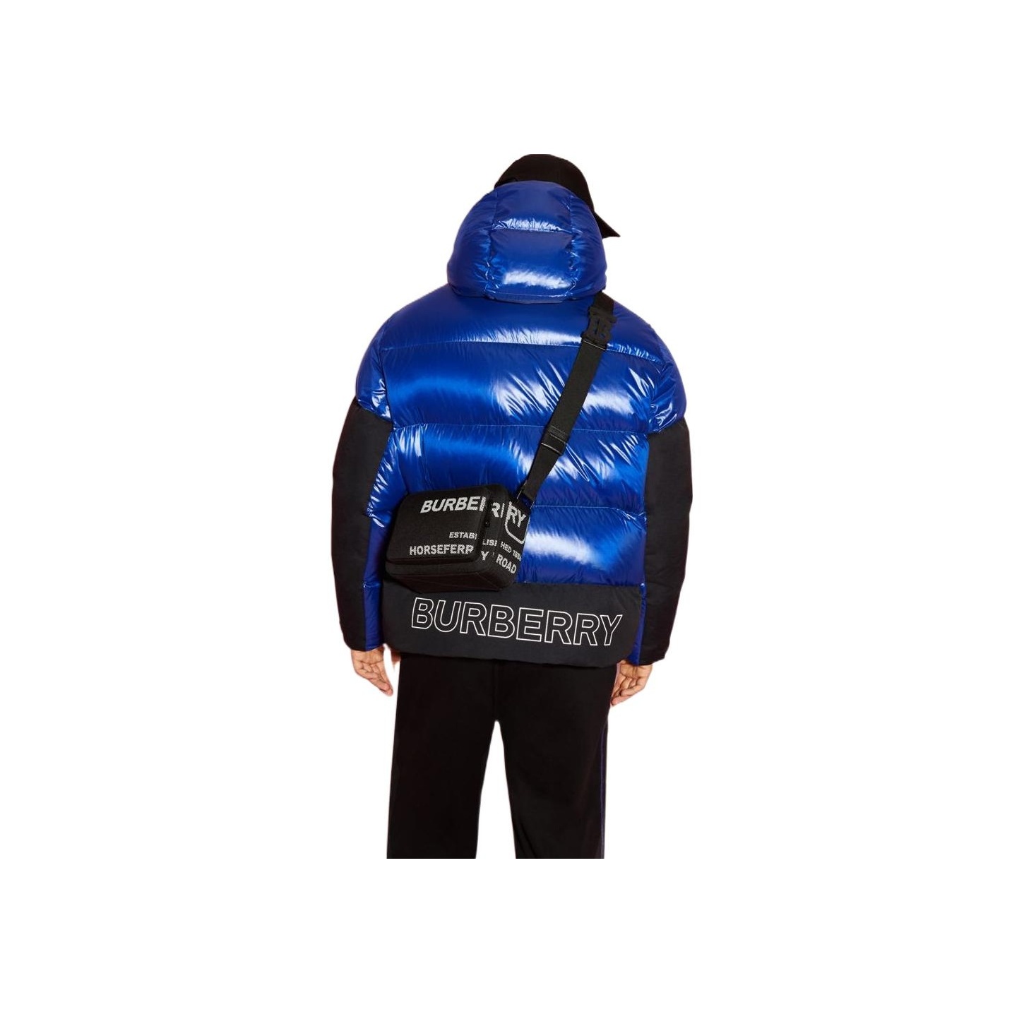 Burberry FW22 Down Jacket Men's Blue S - POIZON