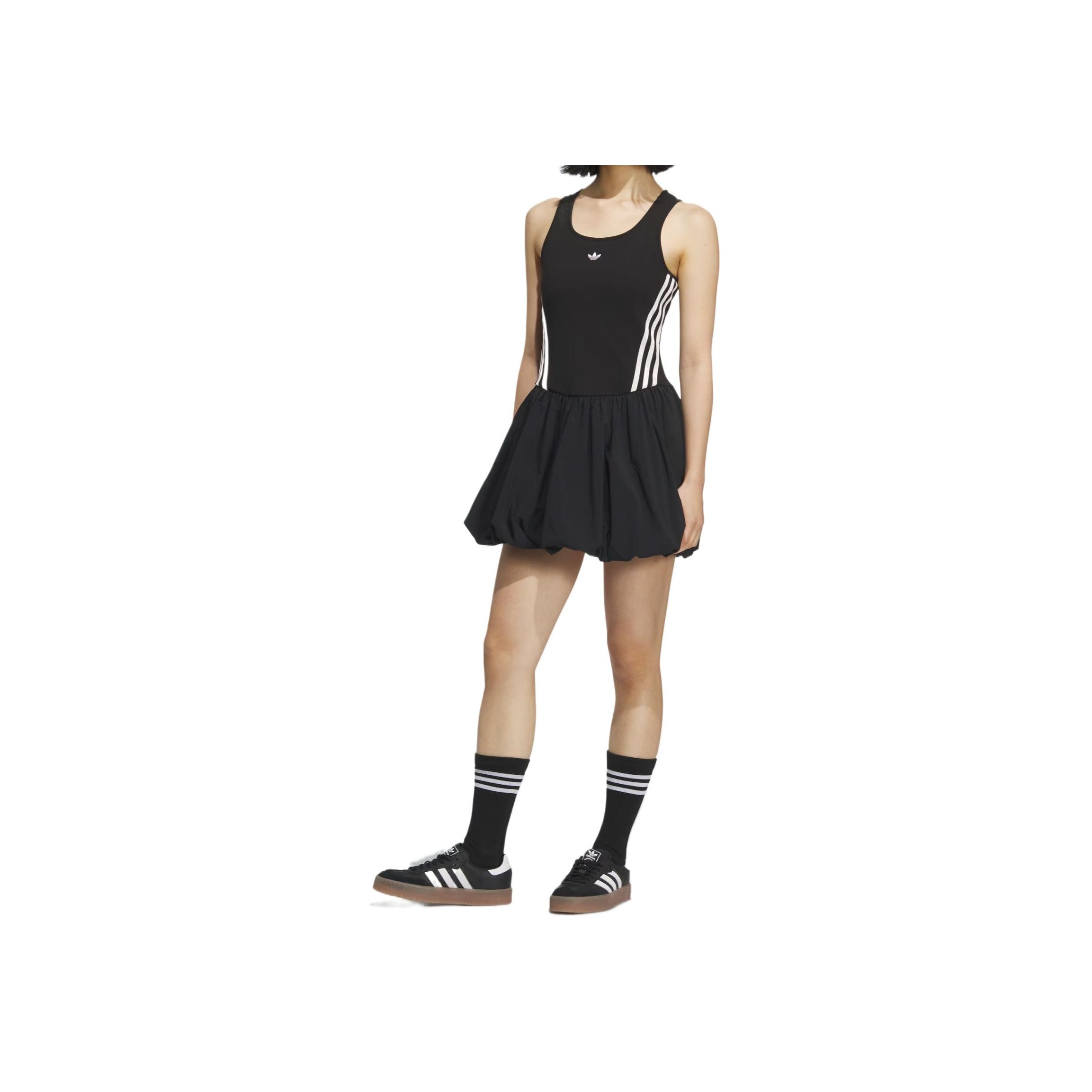 25SS新作バブル ドレス【ADIDAS】ORIGINALS BUBBLE DRESS Adidas Originals BUBBLE DRESS Sleeveless Dress Women's Black