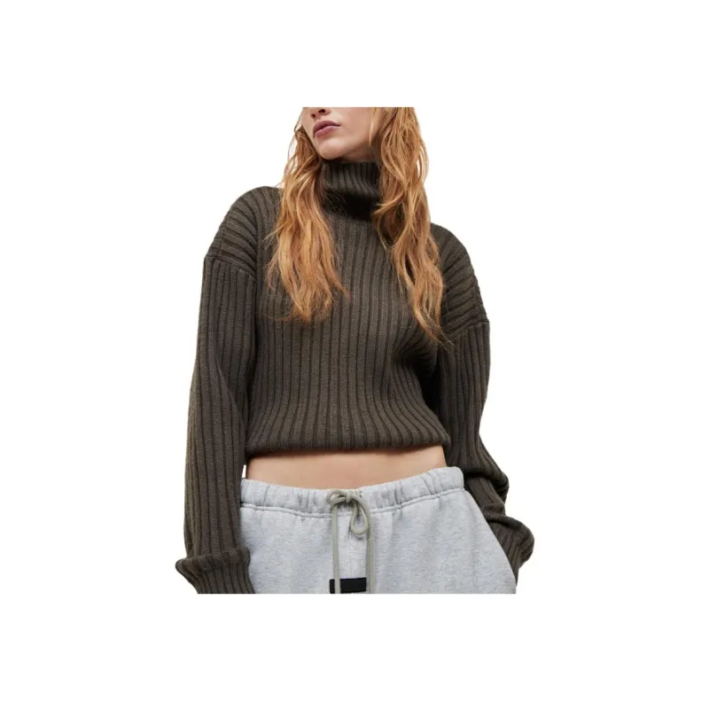 Fear Of God Essentials Women's Turtleneck Ink-2