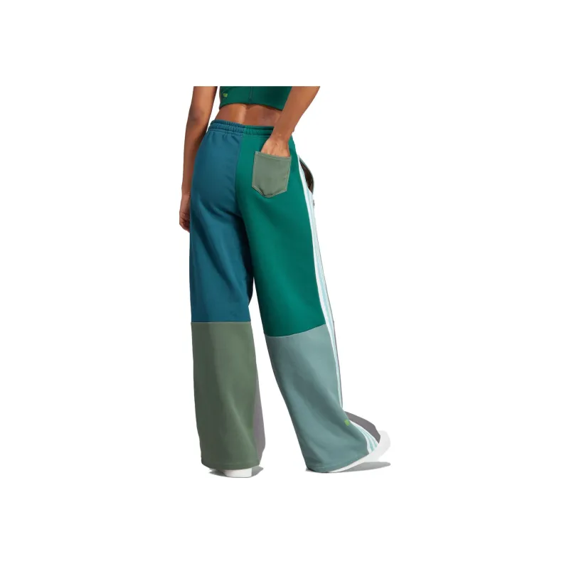 Adidas Originals Clover X KSENIASCHNAIDER Co branded Series Knitted Sweatpants Women's Ocean Green-5