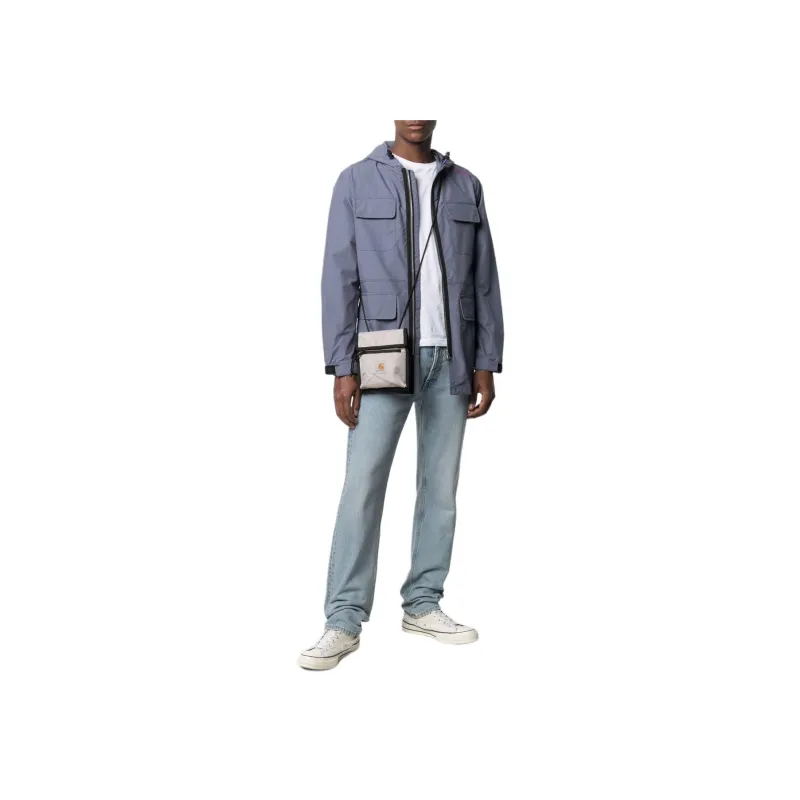 Converse Parka Coats Unisex Charcoal Gray-1