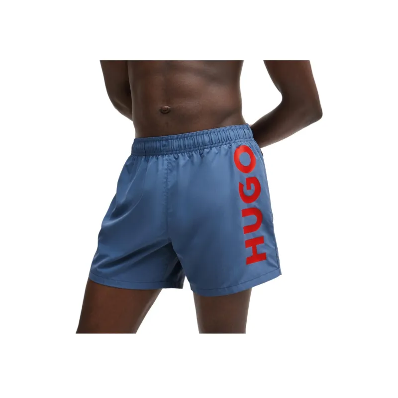 HUGO BOSS Logo Print Swim Shorts-2
