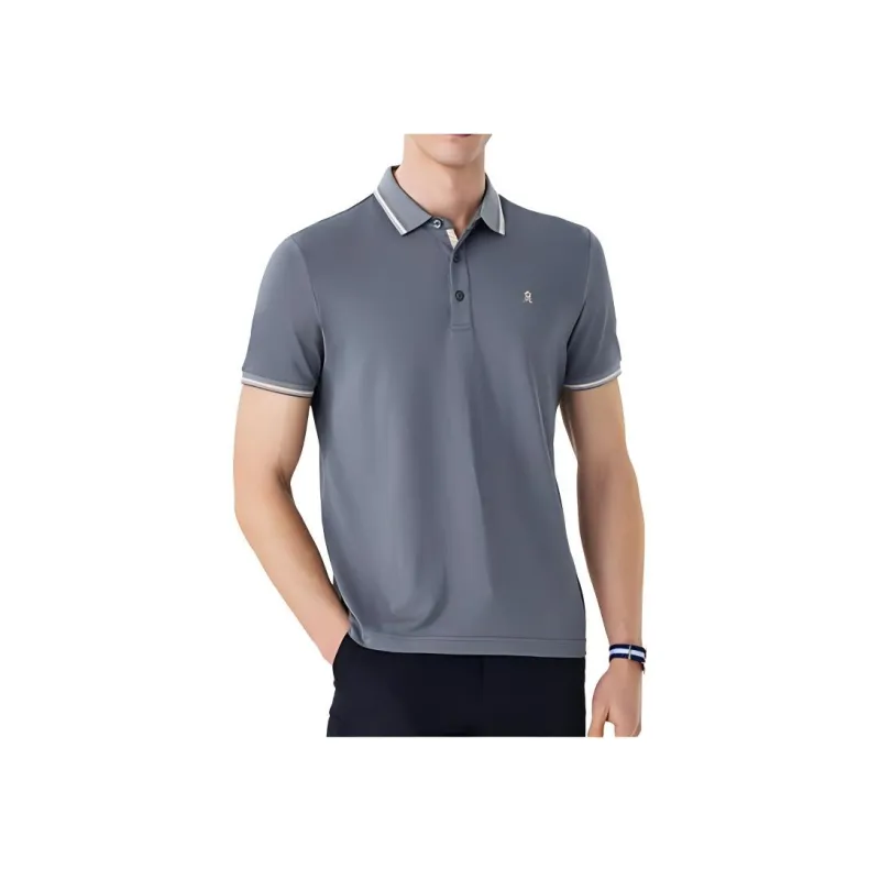 Montagut Business Collection SS24 Polo Shirt Men's Dark Royal Blue-5