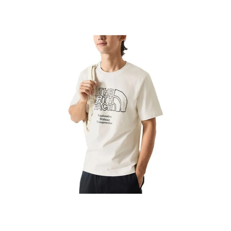 THE NORTH FACE T Shirt Unisex Ecru-2