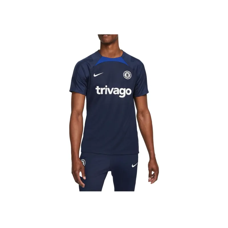 Nike T Shirts Men Marine Blue-3
