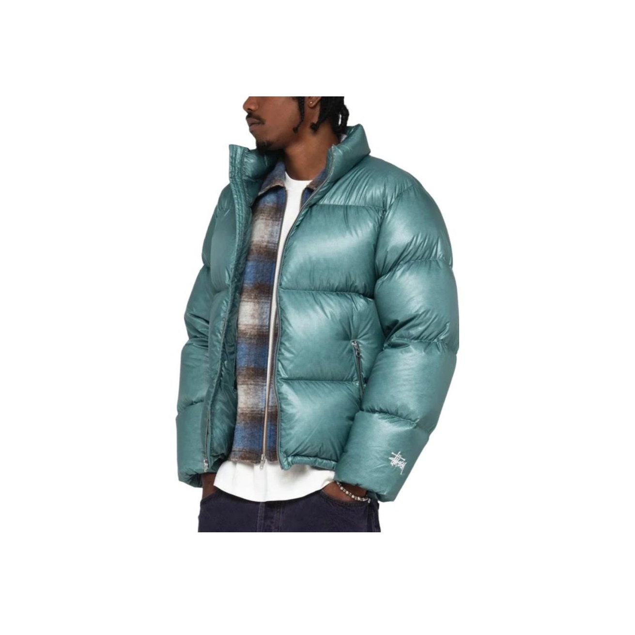 Stussy Down Puffer Parachute Ripstop - POIZON