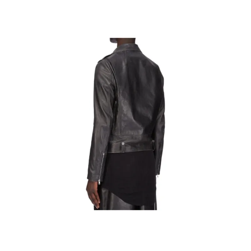 RICK OWENS Jumbo Bauhaus Stooges Biker Jacket-2