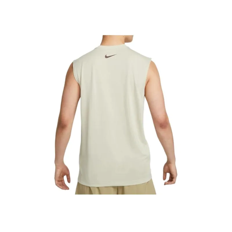 Nike Tank Tops Men's Light Beige-3