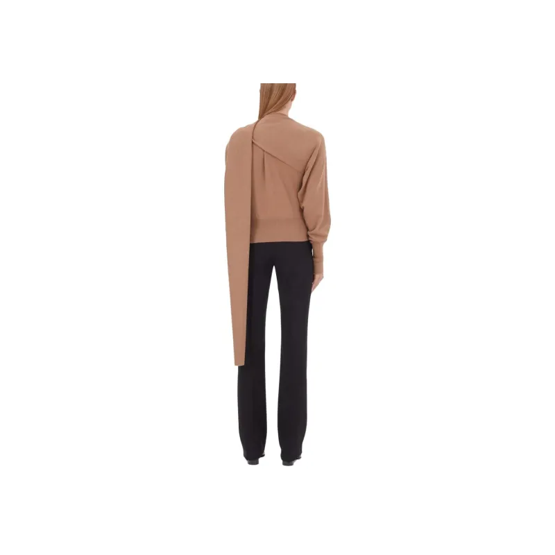 Ferragamo Cashmere Scarf Jumper-1