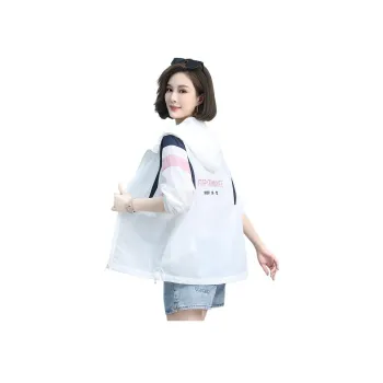 Flowers In Water Cropped Coat Women's