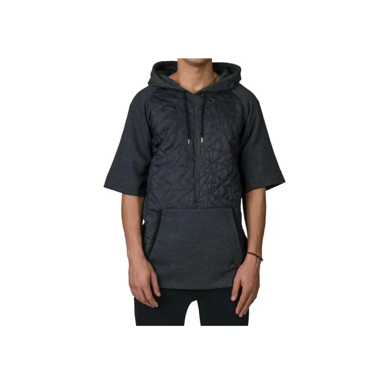 Jordan Vii Ss Quilted Fleece Pullover Hoodie-2
