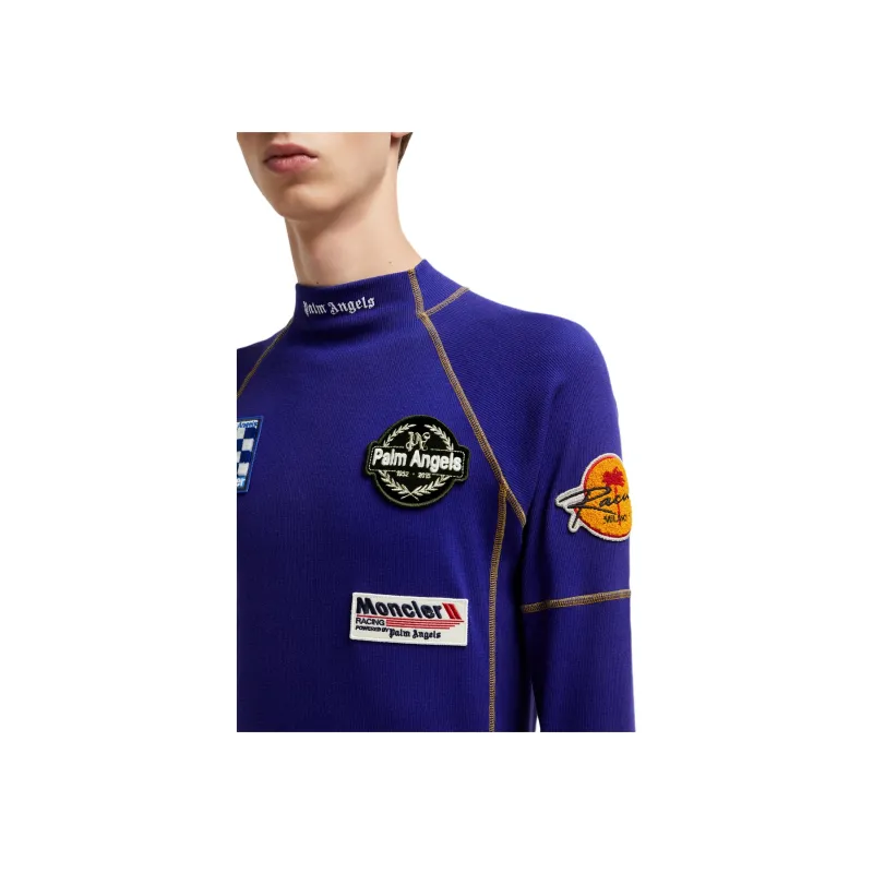 Moncler X Palm Angels Long Sleeves Racing T Shirt-1