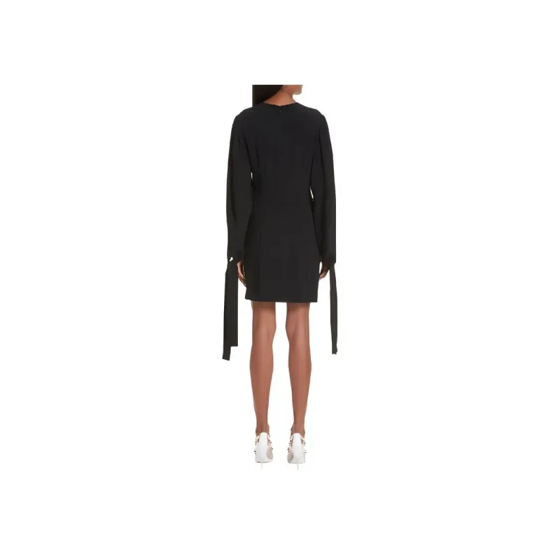 Stella McCartney Long-Sleeved Dresses Women's Black-4