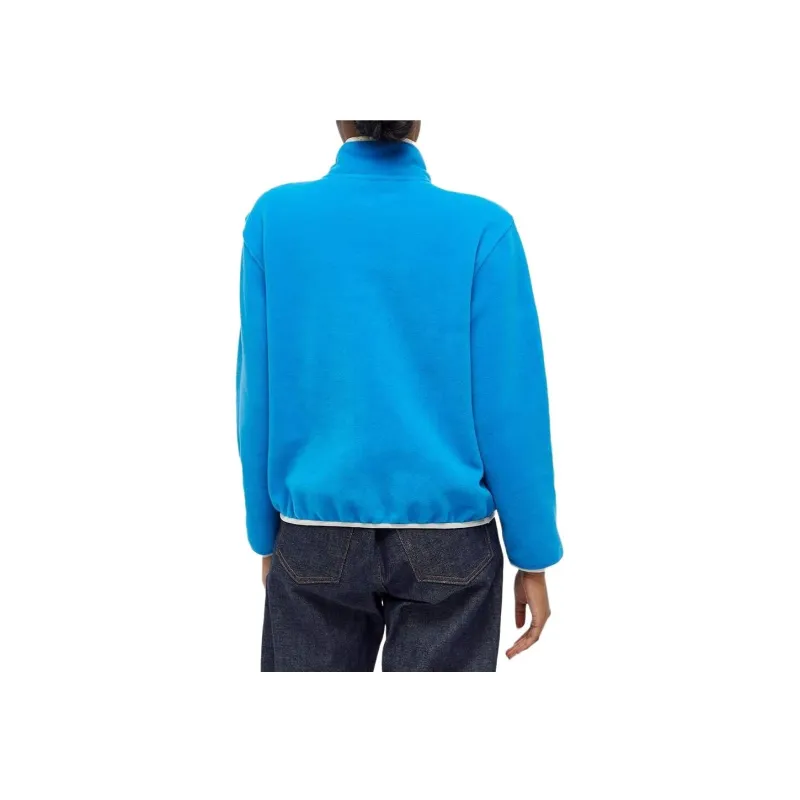 SPORTY & RICH Logo Embroidered High Neck Sweatshirt-3