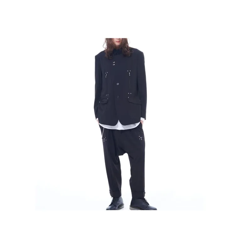 Yohji Yamamoto S'YTE Casual Pants Unisex Black-2