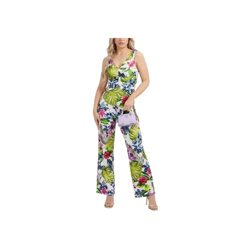 GUESS Slim Fit Jumpsuit Jumpsuit Women's Multicolor-1