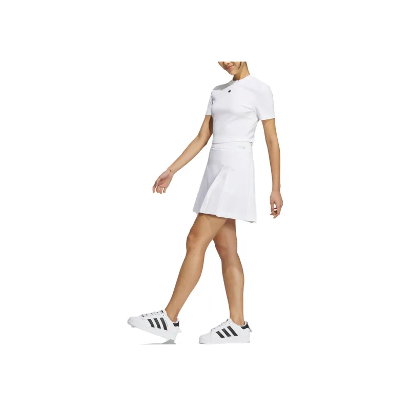 Adidas Originals x Notitle Casual Short Skirts Women's White-2