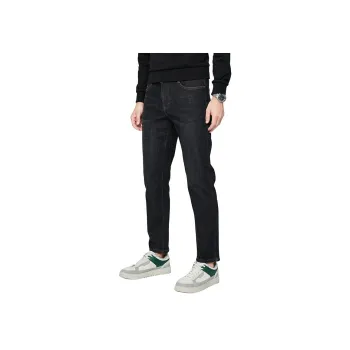 Dance With Wolves Jeans Men's Navy Blue
