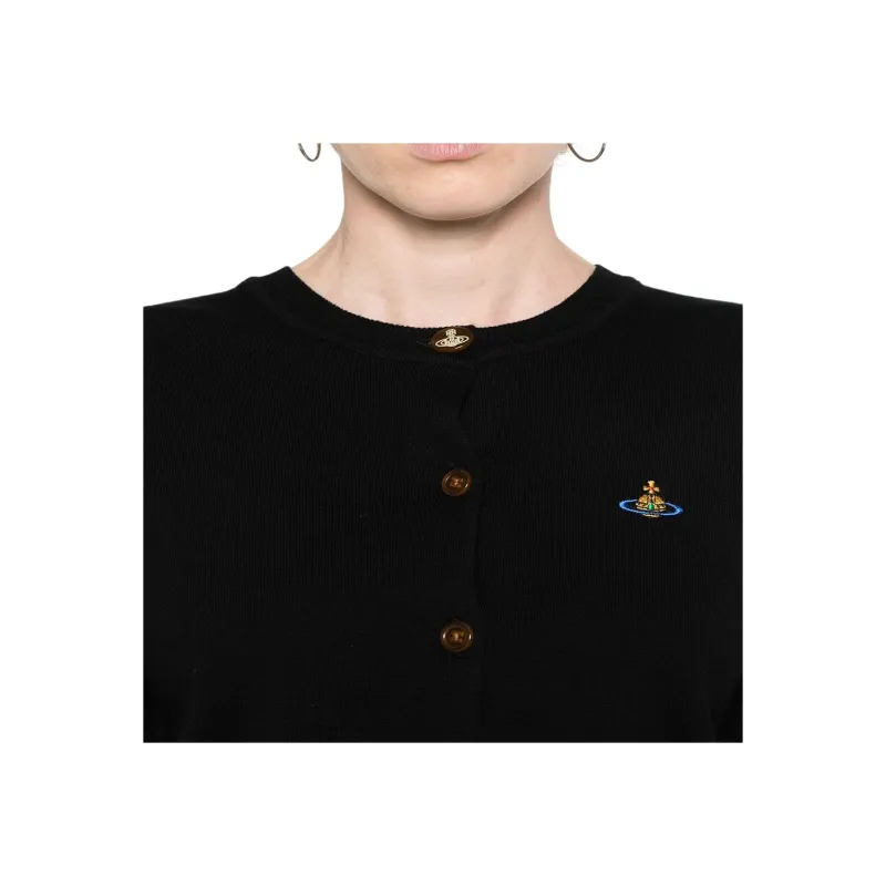 Vivienne Westwood Bea Ribbed knit Cardigan-4