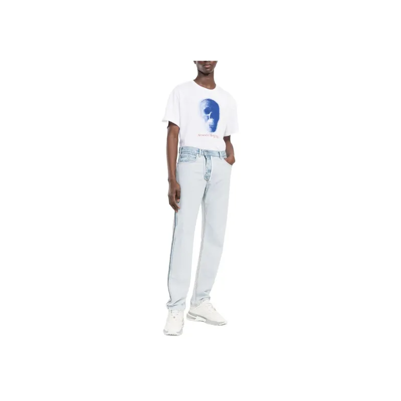 Alexander McQueen Graphic Printed Crewneck T Shirt-3