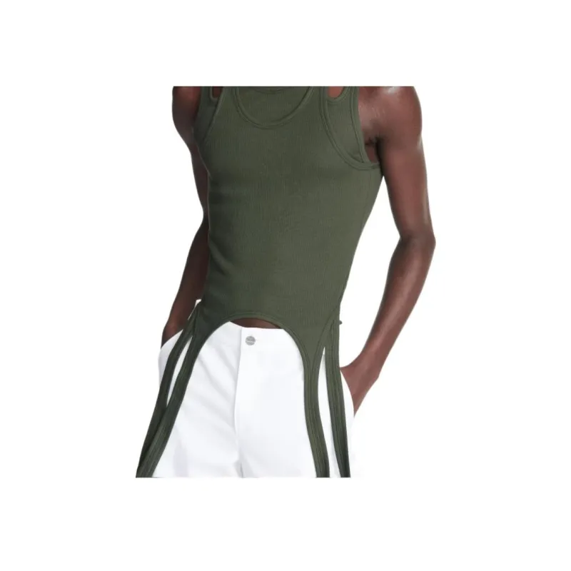 DION LEE Cut out Detail Tank Top-3