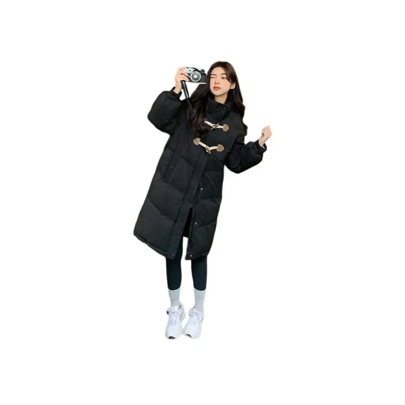Flowers In Water Puffer Jacket Women's-5