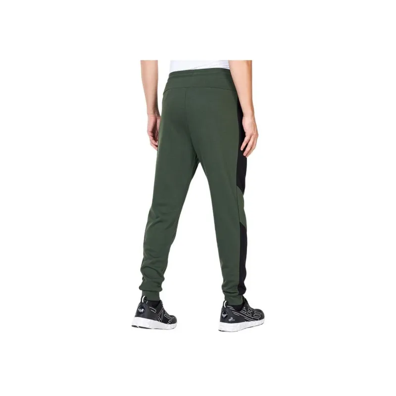 EMPORIO ARMANI Knitted Sports Pants Men's Dark Green-1