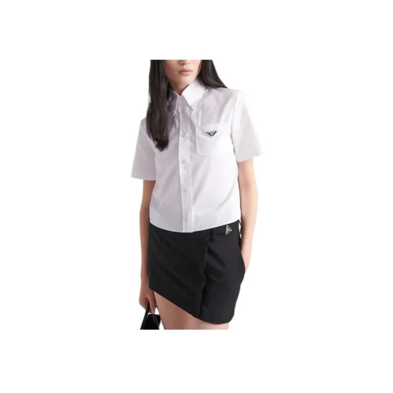PRADA Shirts Women's White-2