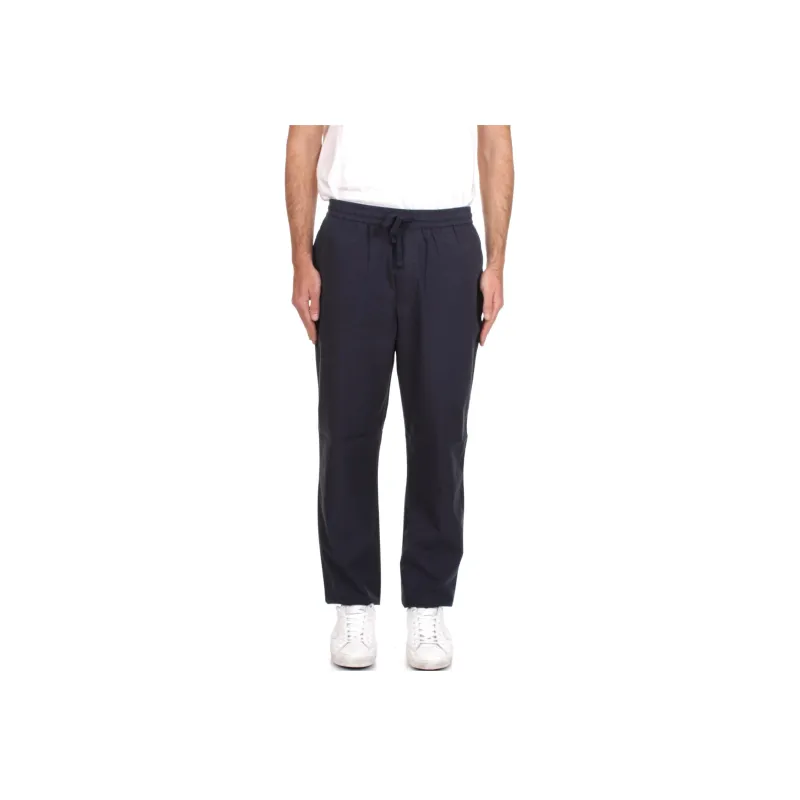 WOOLRICH Loose Fit Drawstring Trousers-0