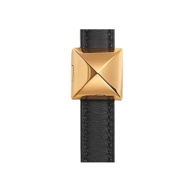 HERMES Swift Calfskin Bag Straps Women's 89 Noir Black-4