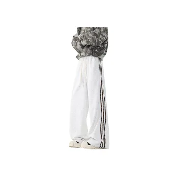 WKOOG Casual Pants Unisex Linen