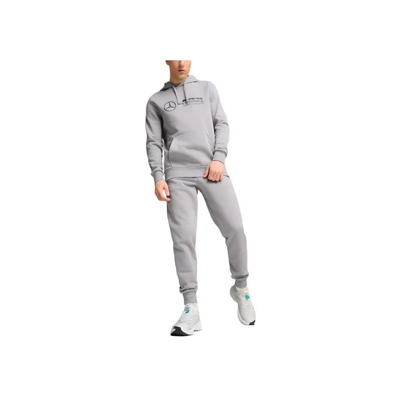 PUMA Mercedes AMG-Petronas F1 SS24 Sweatshirt Men's Gray-3