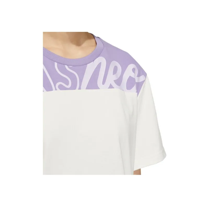 Adidas Neo Drop Shoulder Sleeve T Shirt Women's Multicolor-1