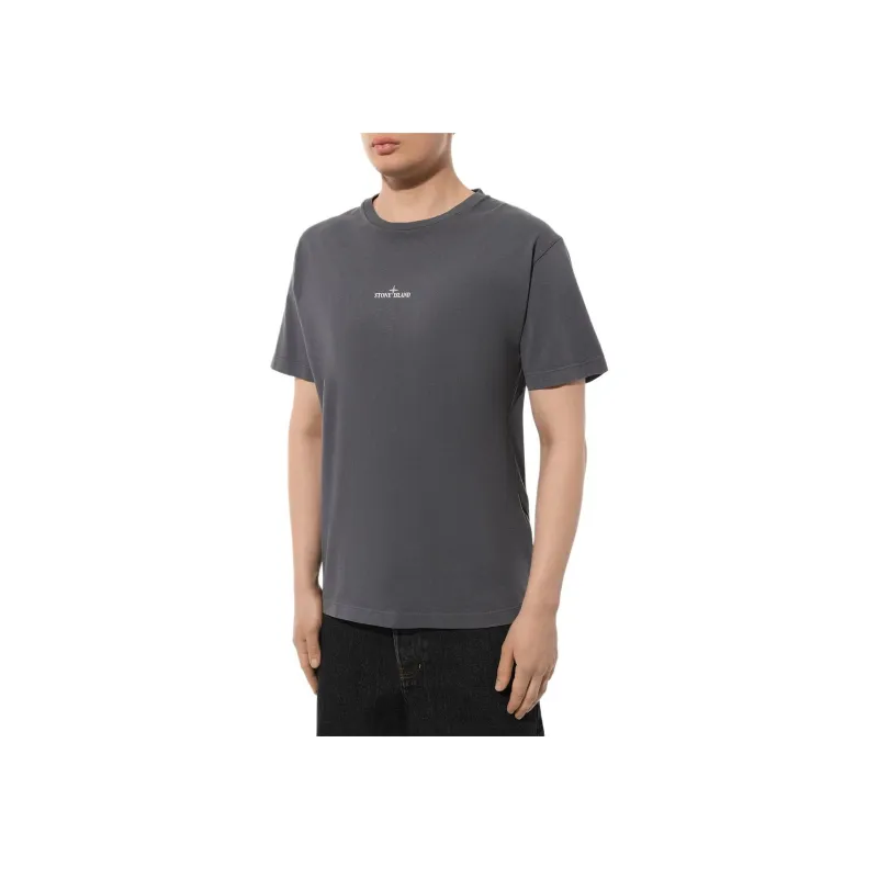 STONE ISLAND T Shirt Men's Gray-2