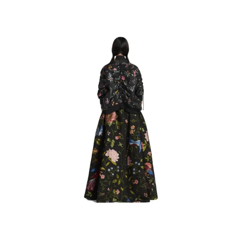 DIOR Casual Long Skirts Women's Multicolor-2