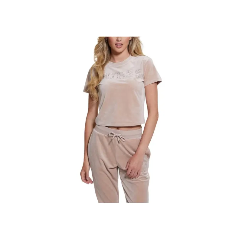 GUESS T-Shirts Women's Pink-0