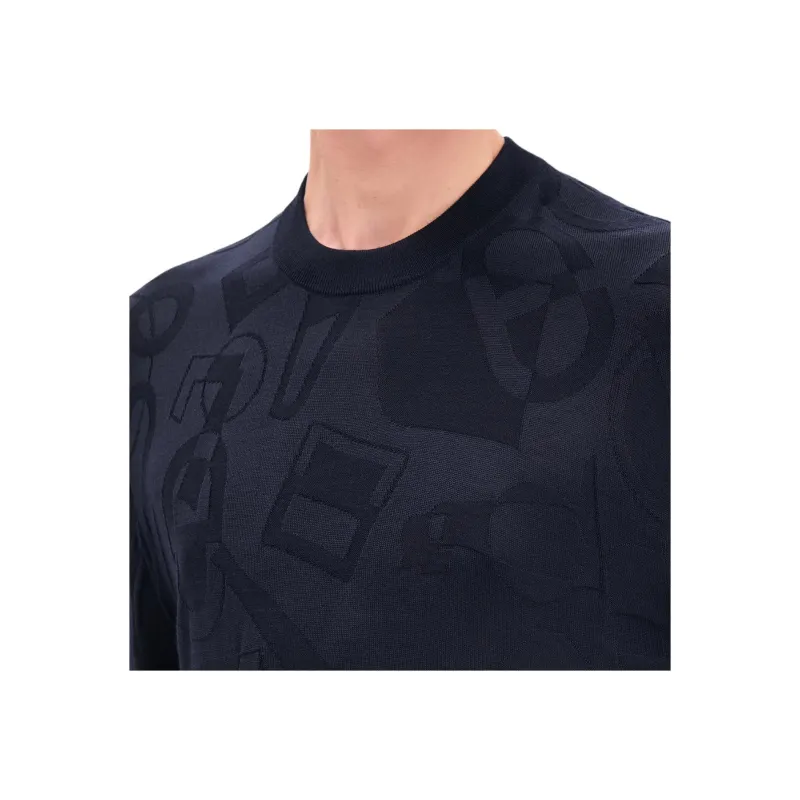 HERMES Sweaters Men Blue-1