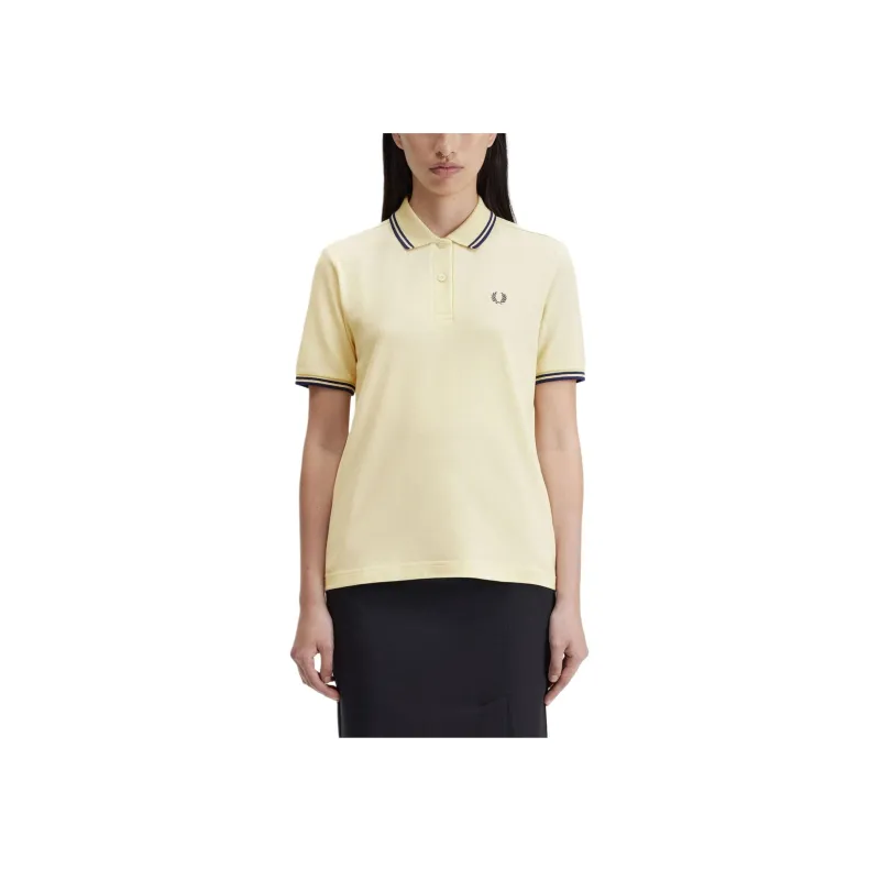 FRED PERRY Polo Shirt Women's Custard-2