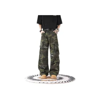ORMY Jeans Unisex Camouflage