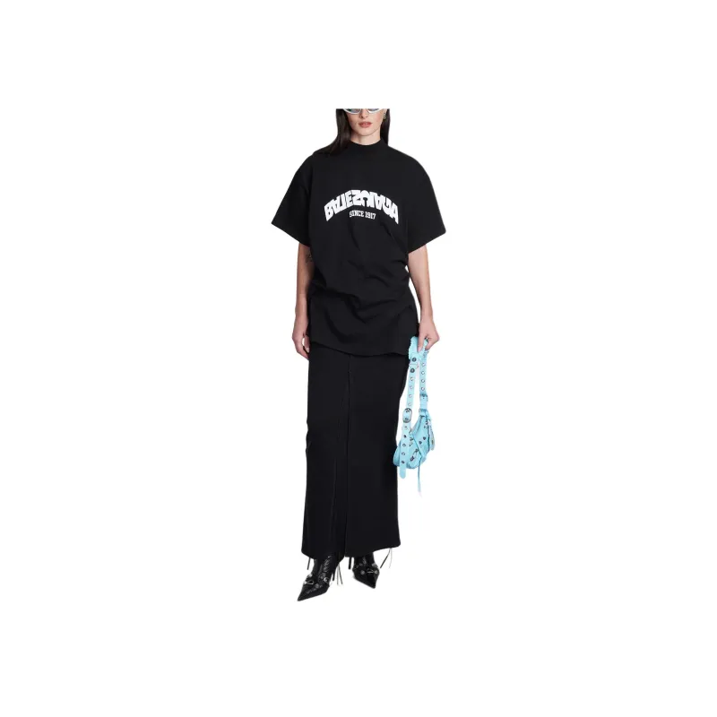 Balenciaga Back Flip Oversized Tee-2
