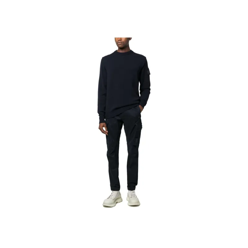 C.P.Company Casual Pants Men Black-1