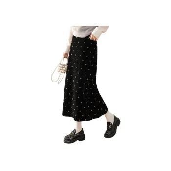Cypress House Casual Long Skirt Women's Black