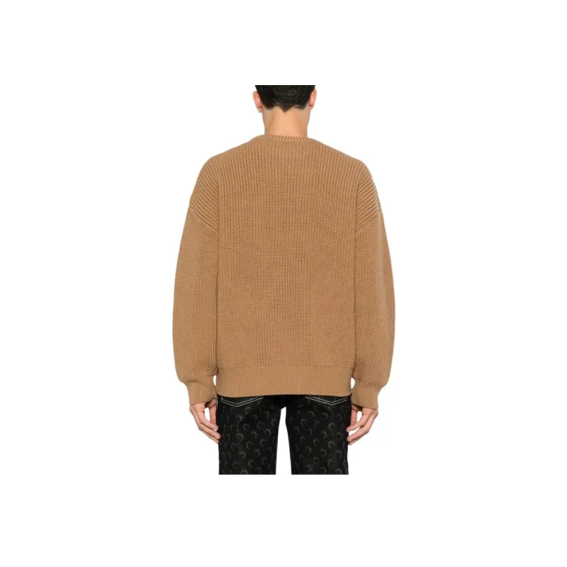 Marine Serre Fisherman Logo Patch Knitted Sweater-2