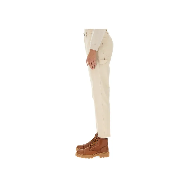 THEORY Casual Pants Men Yellow-3
