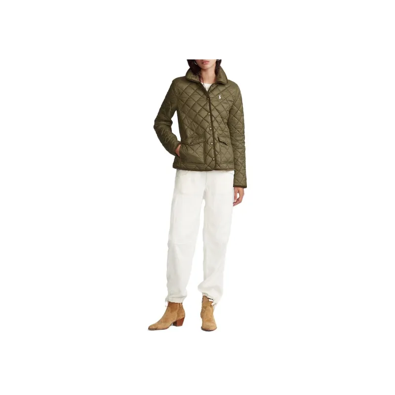 Polo Ralph Lauren SS23 Puffer Jacket Women's Dark Green-1