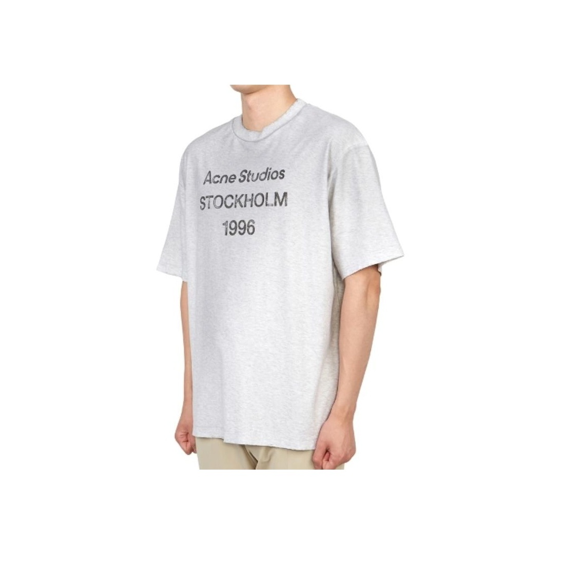 Acne Studios Logo Printed Crewneck T-Shirt L - POIZON