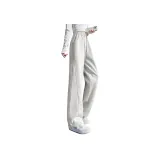 Gray White (Spring Fall-Pants)