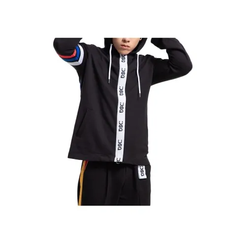 DSG DISGUSTO 블랙 남녀공용 맨투맨