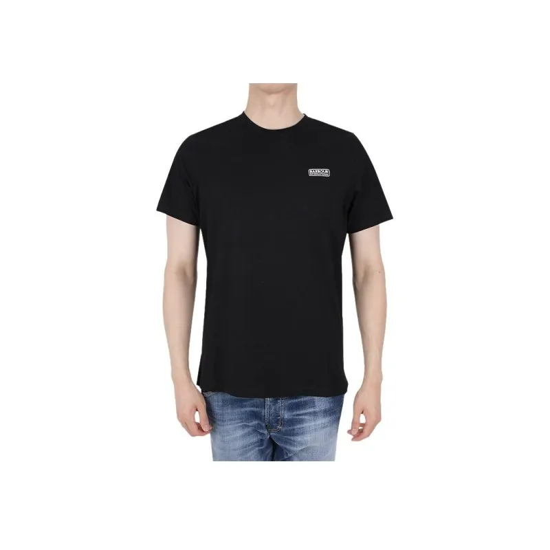 BARBOUR Logo Printed Crewneck T Shirt-3